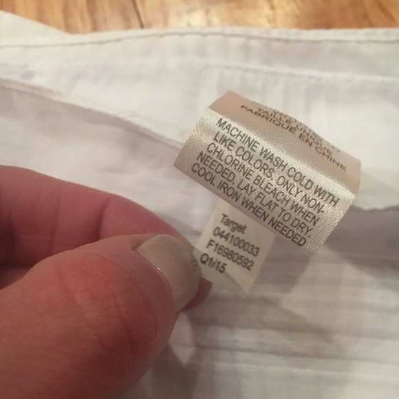 Target Accessories Mens Target Set Of 3 White Handkerchiefs New